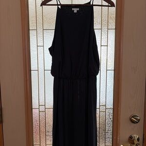 Elegant Black Sleeveless Dress
